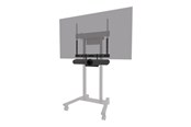 Seinäkiinnitys, AV-kiinnikkeet & AV-kalusteet - Neomounts AV60-500BL mounting kit - for video bar / laptop - universal - black - Max 8 kg - recommended for 43"-110" - AV60-500BL