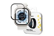 Puhelintarvikkeet - Näytönsuojat - Wozinsky Full Glue Acrylic Glass for Apple Watch 49mm 9H Full Screen with Black Frame - 9145576274569