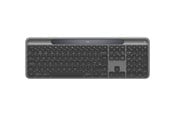 Näppäimistöt - Logitech K980 Signature Slim Solar+ for Business - Näppäimistö - Englanti (UK) - Harmaa - 920-013778