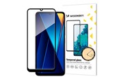 Puhelintarvikkeet - Näytönsuojat - Wozinsky Full Glue Tempered Glass with Black Frame for Xiaomi POCO C65/Redmi 13C - 9145576283936