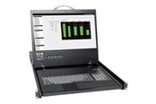 Näyttö - 19" Tripp Lite Eaton Series 8-Port Rack Console Cat5 KVM Switch 1U RM 19" LCD Rackmount - B070-008-19