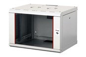 Räkit - Rack - Equip Pro Mount - rack - 600x450 mm with glass door removable and lockable panels assembled - 7U - EPM-07-6045-G-CBAA