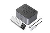 Kovalevyt - lisätarvikkeet - ORICO IT28E-C 2-Disk Docking Station with M.2 NVME - IT28E-C-EU-GY-BP-HU