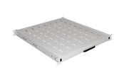 Räkit - Rack - Lanberg - rack sliding shelf - 445 x 500 mm load capacity up to 35 kg 4-point mounting - 1U - AK-1021-S