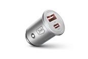Puhelin - Adapterit & Laturit - 3mk Hyper Car Charger 30W - 5903108464574