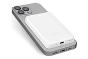 Powerbank - SBS TEBB5000MAG1CW 5000 mAh USB-C MagSafe compatible - white Powerbank - Valkoinen - 5000 mAh - TEBB5000MAG1CW