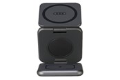 Puhelin - Adapterit & Laturit - Audi Big Logo foldable inductive charger 3in1 0 - Grey - 6955250226486