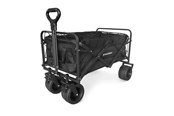 Työkalut - Wozinsky WZP-100 trolley | beach | tourist | garden | durable wide wheels with safety net up to 100 kg - black - 5907769384486