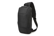 Kameralaukut - Wozinsky Premium Single Shoulder Anti-Theft City Backpack with Organizer and USB - Black - 5907769372186