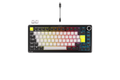 Näppäimistöt - Corsair MAKR PRO 75 Hall Effect DIY - Pelinäppäimistö - Pohjoismainen - Musta - CH-91CE21G-ND
