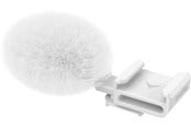 Muut  - SmallRig Cold Shoe Adapter with Furry Windscreen (white) for Sony ZV series cameras - 4734
