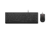 Näppäimistöt - Lenovo Essential Wired Combo - keyboard and mouse set - 2.5-zone layout - QWERTY - US English - black Input Device - Näppäimistö ja Hiirisetti - Englanti (US) - Musta - 4X31R64400