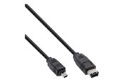FireWire / ThunderBolt-kaapelit ja adapterit - InLine - IEEE 1394 cable - 6 PIN FireWire to 4 PIN FireWire - 1.8 m - 34642