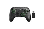 Pelit - lisävarusteet - 8BitDo Ultimate 2C 2.4G - Hall Effect - PC - Transparent Black - Wireless Controller - Android - RET00895