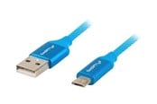 USB kaapelit - Lanberg - USB cable - USB to Micro-USB Type B - 1 m - CA-USBM-20CU-0010-BL