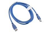 USB kaapelit - Lanberg - USB extension cable - USB Type A to USB Type A - 1.8 m - CA-US3E-10CC-0018-B