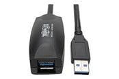 USB kaapelit - Eaton Series 5M USB 3.0 SuperSpeed Active Extension Repeater Cable A M/F 16ft 16' 5 Meter - U330-05M