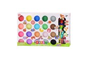 Luovat leikit - Playgo Luxury Craft Clay Set - 20 Clay Pots - 8298