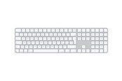 Näppäimistöt - Apple Magic Keyboard with Touch ID and Numeric Keypad - Näppäimistö - Italialainen - Valkoinen - MXK73T/A