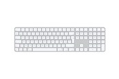 Näppäimistöt - Apple Magic Keyboard with Touch ID and Numeric Keypad - Näppäimistö - Ranskalainen - Valkoinen - MXK73F/A