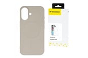 Puhelin - Kannet ja kotelot - Wozinsky  Silicone Magnetic Case Magsafe for Samsung Galaxy S25 Ultra - Beige - 5907769369643