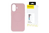 Puhelin - Kannet ja kotelot - Wozinsky  Silicone Magnetic Case Magsafe for Samsung Galaxy S25 Ultra - Pink - 5907769369667