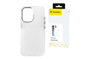 Puhelin - Kannet ja kotelot - Wozinsky Glitter Case for Samsung Galaxy S25+ - Transparent with Glitter - 5907769369858