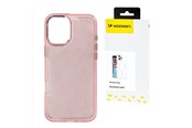 Puhelin - Kannet ja kotelot - Wozinsky  Glitter Case for Samsung Galaxy S25+ - Pink with Glitter - 5907769369865