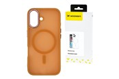 Puhelin - Kannet ja kotelot - Wozinsky Fashion MagSafe Case for Samsung Galaxy S25+ - Orange - 5907769370007