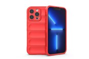 Puhelin - Kannet ja kotelot - Hurtel Magic Shield Case for iPhone 13 Pro Max Flexible Armored Cover Red - 9145576258606