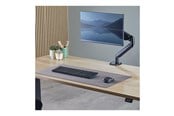 Lisävarusteet hiirelle ja näppäimistölle - Fellowes Breyta desk mat - 80 x 40 cm - rubber - grey - 100139321