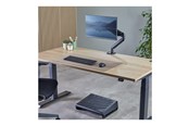 Lisävarusteet hiirelle ja näppäimistölle - Fellowes Breyta desk mat - 80 x 40 cm - rubber - sand - 100139324