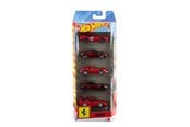 Leluautot - Hot Wheels Basics Ferrari 1:64 5-Pack - JLN12