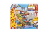 Leluautot - Hot Wheels City Transforming Stunt Garage - JHL94