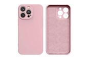 Puhelin - Kannet ja kotelot - Hurtel Silicone Case iPhone 14 Plus Silicone Case Pink - 9145576262337