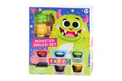 Luovat leikit - Playgo Monster Gang Clay Set - 6 Clay Pots - 8206