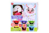 Luovat leikit - Playgo Farm Animals Clay Set - 6 Clay Pots - 8202