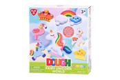 Luovat leikit - Playgo Fairy Tale Unicorn Clay Set - 4 Clay Pots - 8110