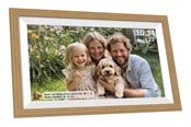 Digitaaliset valokuvakehykset - DENVER FRAMEO PFF-1502LW - Light Wood - PFF-1502LW