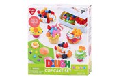 Luovat leikit - Playgo Cup-Cake Clay Set - 4 Clay Pots - 8104