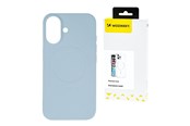 Puhelin - Kannet ja kotelot - Wozinsky Silicone Magnetic Case Magsafe for Samsung Galaxy S25 - Blue - 5907769370731