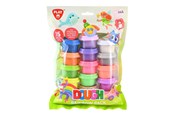 Luovat leikit - PLAY go Rainbow Clay Set - 15 Clay Pots - 8015