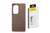 Puhelin - Kannet ja kotelot - Wozinsky Carbon Fiber Case with MagSafe for Samsung Galaxy S25 - Brown - 5907769370816