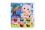 Luovat leikit - Playgo Sushi Clay Set - 6 Clay Pots - 8215
