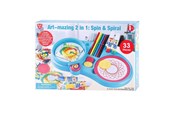 Luovat leikit - Playgo 2-in-1 Spiral Drawing Set - 33 pieces. - 7357