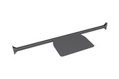 Seinäkiinnitys, AV-kiinnikkeet & AV-kalusteet - Multibrackets M Pro Series mounting component - for AV System - 1200mm - black - Max 10 kg - recommended for - 7340234813339