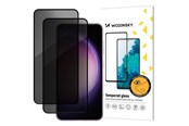 Puhelintarvikkeet - Näytönsuojat - Wozinsky Privacy Glass Tempered Glass Private Protector for Samsung Galaxy M16 2-Pack - 5907769377341