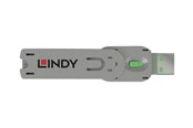 Järjestelmän lisävarusteet - Lindy USB Type A Port Blocker Key - USB port blocker - 40621