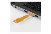 Lisätarvikkeet - Lindy LAN port blocker - orange (pack of 20) - 47898