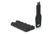 Järjestelmän lisävarusteet - Lindy LAN port blocker with key - 47891